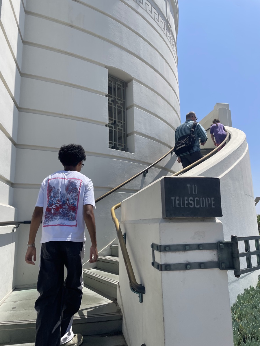 Laksh at Griffith Observatory