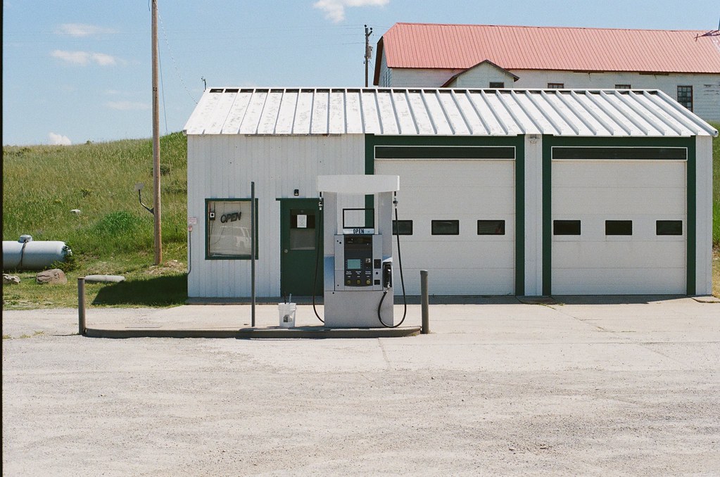 Rural gas station