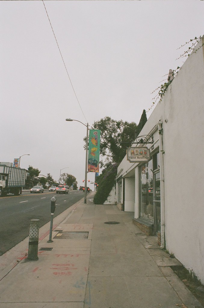 Tarot shop in coastal town